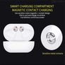 08441 i12 TWS Blue - Universal Bluetooth Earbuds With Charging Dock Image 4