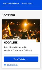 Kodaline tickets