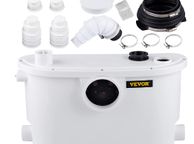 main image for ad Lifting System 400 W Waste Water Lifting System 100 L/min Dirty Water Faeces Lifting System 3300 rpm Small Lifting System 4 Inlets Suitable for Pumping Waste [Energy Class A]