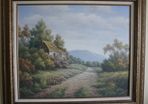 Oil Painting Picture  on canvas by, P.Wilson.