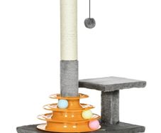 cat fun play scratching post