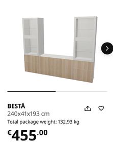 IKEA Besta units