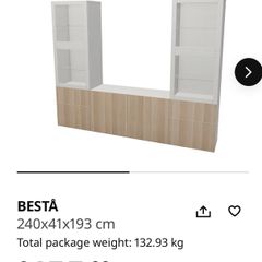 IKEA Besta units