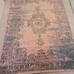 Vintage pink rug