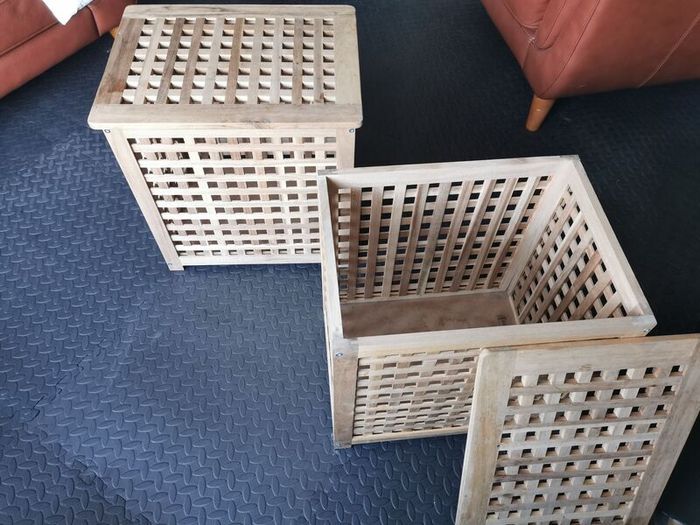 IKEA Side Table with Storage