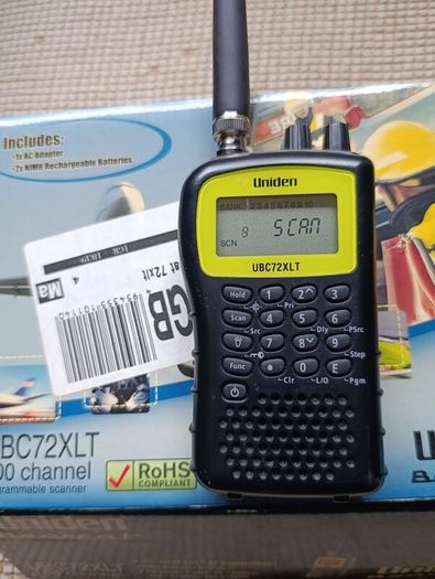 Uniden UBC72XLT Scanner. (free postage)