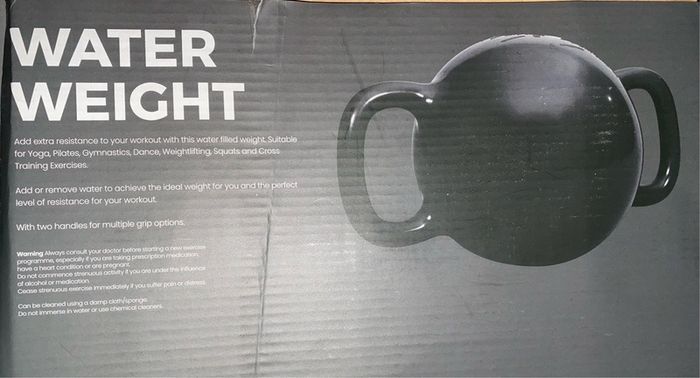 Weights Dumbell Water filled Kettle Bell for Fitness Training for Exercise