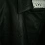 Real leather coat genuine black leather coat size XL Image 2