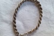 Sterling Silver Rope Bracelet