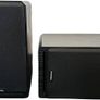 Bookshelf Speaker, Black Wood Effect Cabinet with 4 inch Enhanced Carbon Fibre Woofer, 1 Inch Silk Dome Tweeter, Detailed and Refined Sound150W RMS Image 4