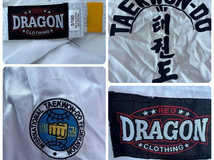 Dragon Taekwondo uniform size 5-180