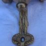 A Pair of Antique Solid Brass Desk Canons(5.4kgs) Image 8