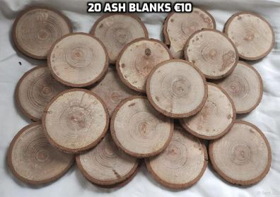 20 Ash Blanks (25297)