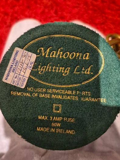 Vintage Table Lamp Mahoona Lighting