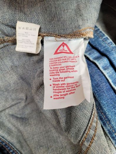 Brand New River Island Mens Hooded Denim Jacket - Size XXL