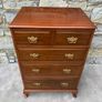 Late Edwardian Mahogany Chest of Drawers. Image 3