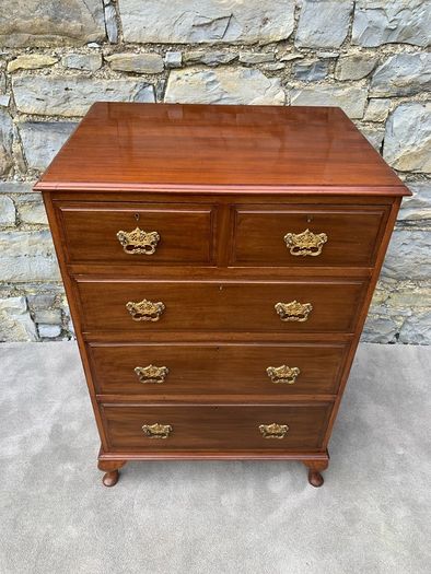 Late Edwardian Mahogany Chest of Drawers.