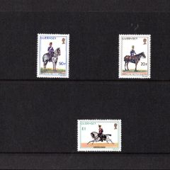 1975 Guernsey Militia Uniforms Definitive Stamp High Value Presentation Pack