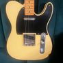 Fender Squier 40th Anniversary Telecaster, Vintage Edition in the Satin Vintage Blonde finish Image 2