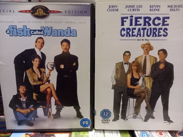 A Fish Called Wanda & Fierce Creatures Dvd Bundle John Cleese Michael Palin Jamie Lee Curtis Comedy