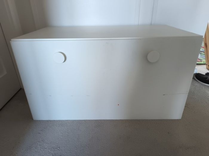 Ikea Toy Box White