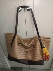 River Island bag/beach bag