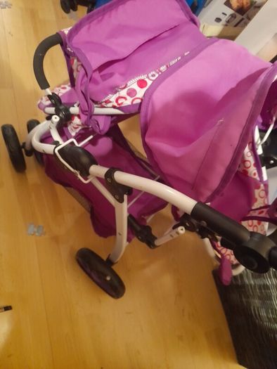 Child's Desk Chair,  2 Toy buggys & Toy Car