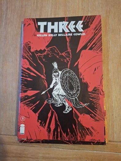 Image Comics Three 5 issue mini series Kieran Gillen