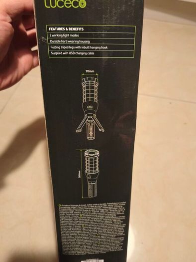 Luceco Olympia Tripod Worklight With Powerbank
