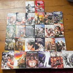 Attack on titan manga 1-34 + 2 more