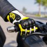 Premium Genuine Leather Motorcycle Riding Gloves Winter Touring & Sports Bike Gloves Image 7