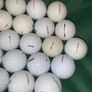 (20) White random branded golf balls Image 6