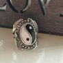 Vintage Yin-Yang Ring in Sterling Silver. Image 10