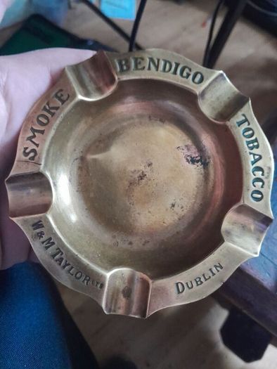 vintage brass ashtray Dublin