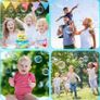 Outdoor Toys for 3 4 5 6 Years Old Kids Gifts, Bubble Machine Toys for Boys Girls, Bubble Lawn Mower with 8oz Bubble Solution, Bubble Blower for Kids Toddlers Image 4