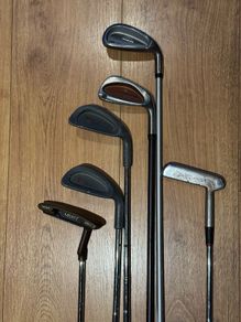golf club mix of wedge and putter