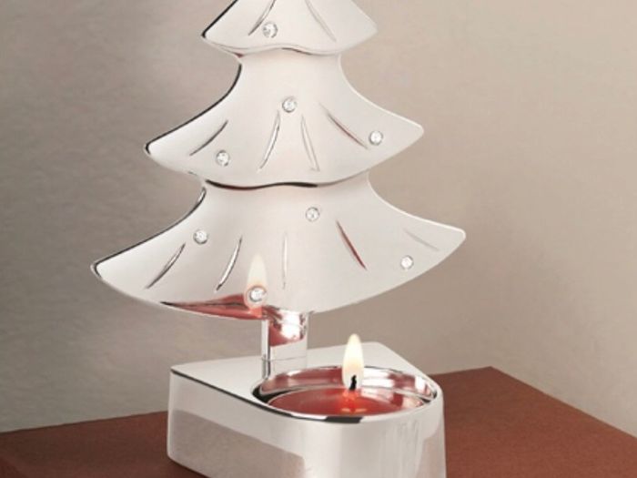 Newbridge Silverware Christmas Tree Tealight holder