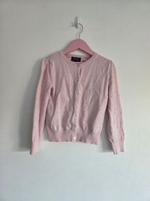 6years Polo Ralph Lauren Girls Light Pink Bobble Knit Cardigan