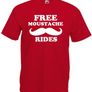 Free Moustache Rides  Mens funny rude t-shirts Image 6
