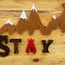 NEW Rustic STAY WILD Wood Art Wall Sign Image 9