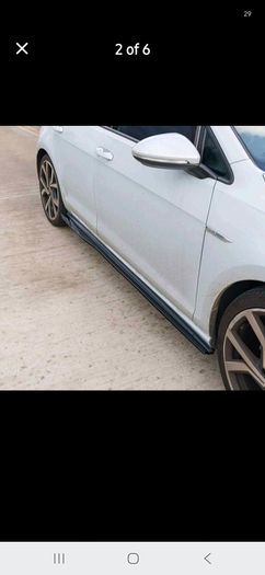 Golf Gti mk7 front splitter and side skirts