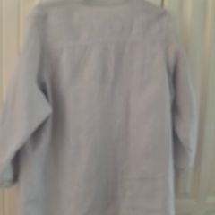 Pale Grey Linen Shirt from M&S New