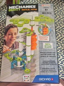 Mechanics vertical motor toy building set