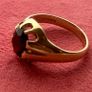 9ct Gold Signet Ring 3.4 grams Size Q Image 2