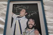 Tottenham - Ardiles and Villa signed poster A3 size