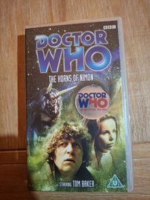 Doctor Who VHS The Horns of Nimon in very good condition