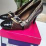 Rockin Reptile Brown Leather Heels Sz 40 (Fit 6.5 -7UK) - Rrp 189 Image 4