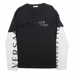 Versace Mens Long Sleeve T-Shirt Black
