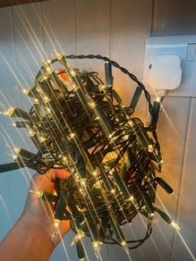 christmas lights fairy light warm white 150