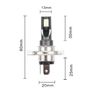 fog -Bulb led H7 H4 H3 Image 6